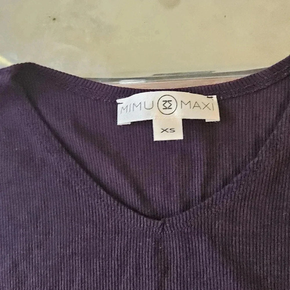 Mimu Maxi Ribbed Bodycon Dress - Picture 6 of 10